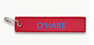 O HARE AIRPORT KEY CHAIN
